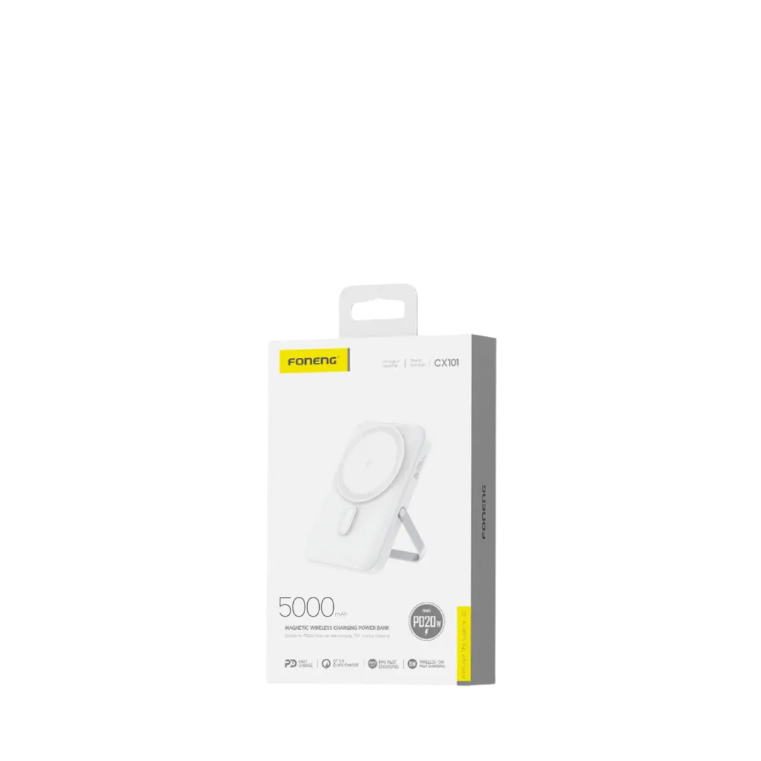 Foneng 5000mAh Magnetic Wireless Power Bank 22W