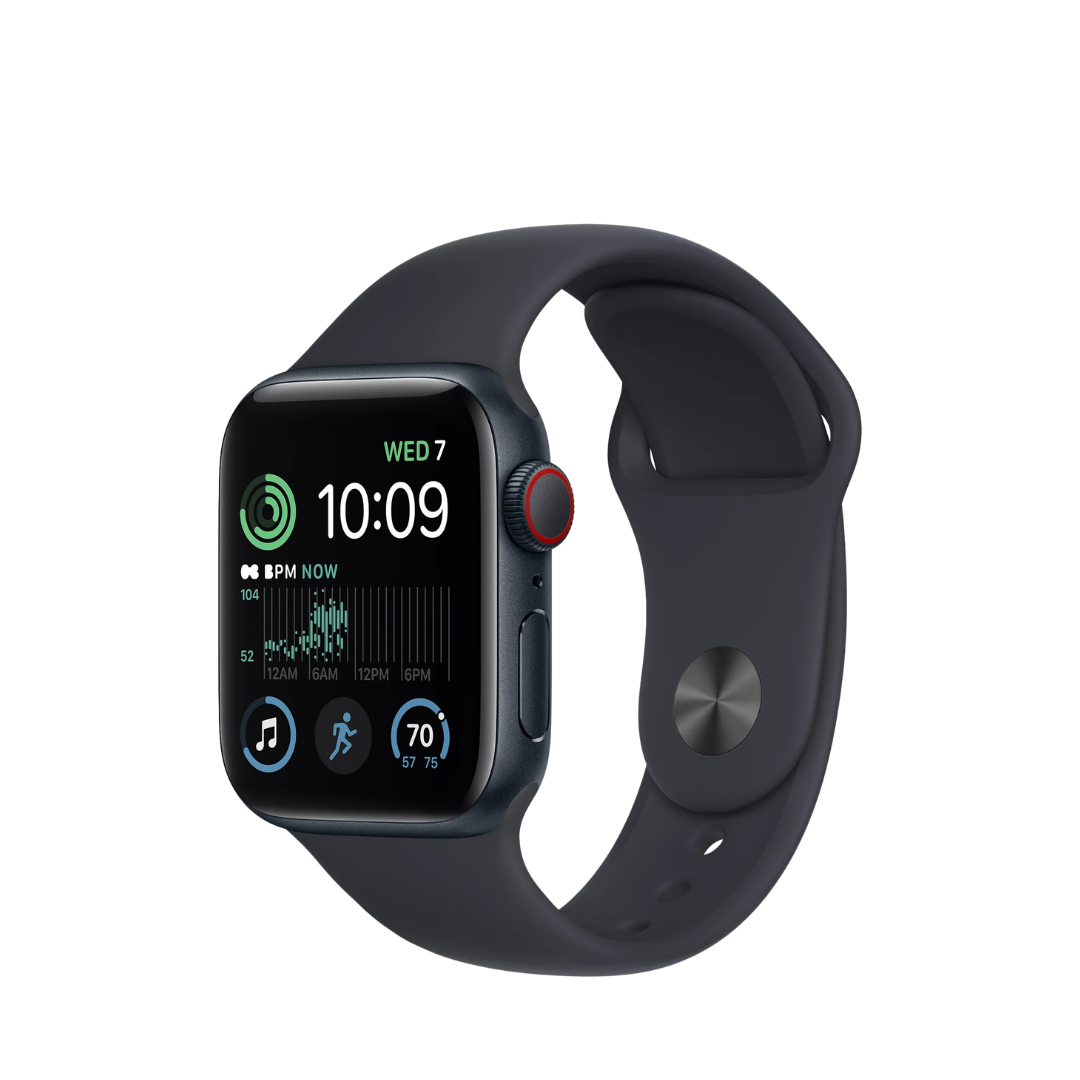 Apple SE 2nd Gen Midnight Aluminium (44mm) GPS + Cell (Sealed Refurbished)