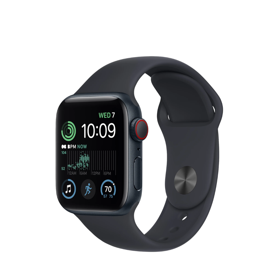 Apple Watch SE (Gen 1)(44mm) Black GPS - (Sealed Refurbished)