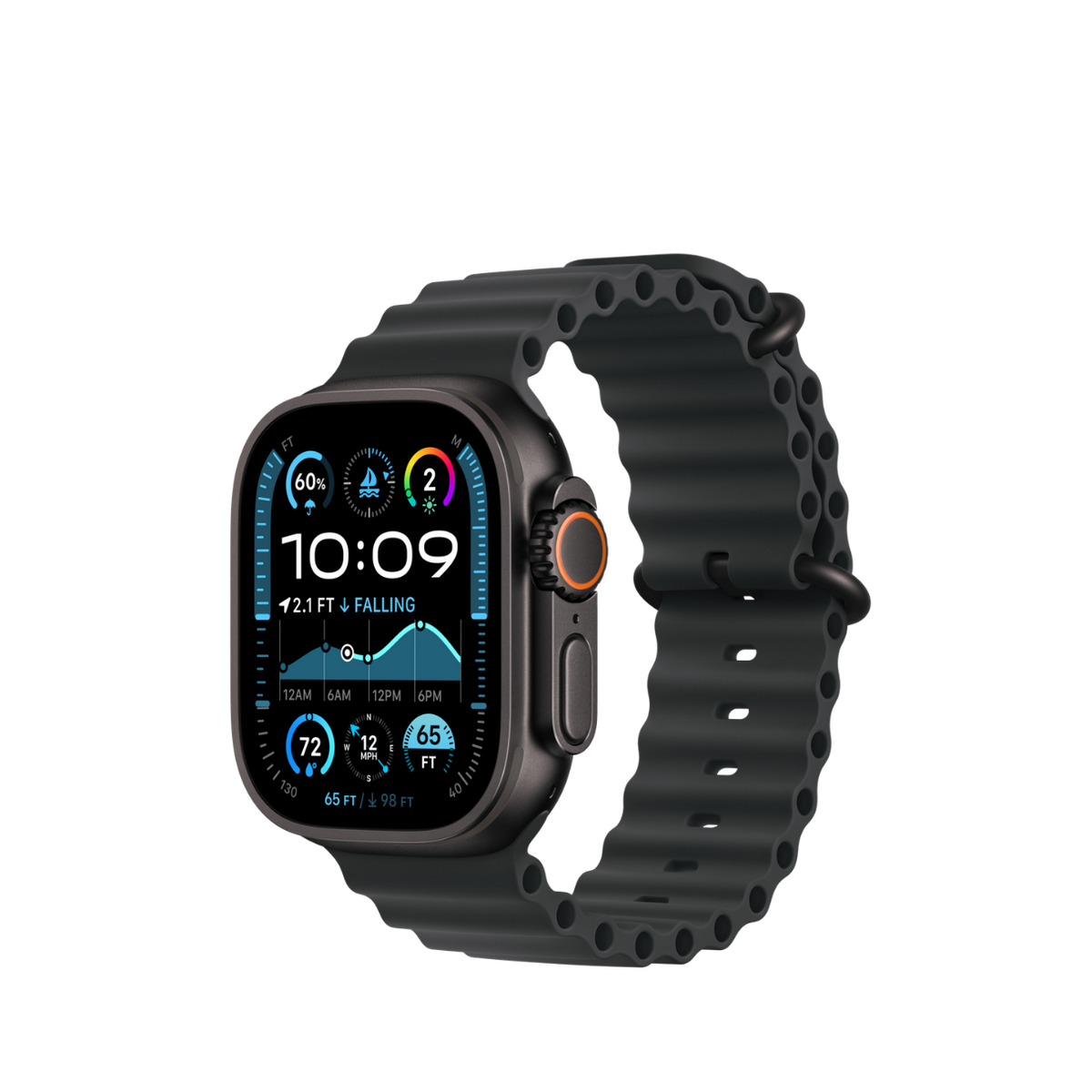 Apple Watch Ultra 2 Black Titanium 64GB (49mm) GPS + Cell - (Grade A)