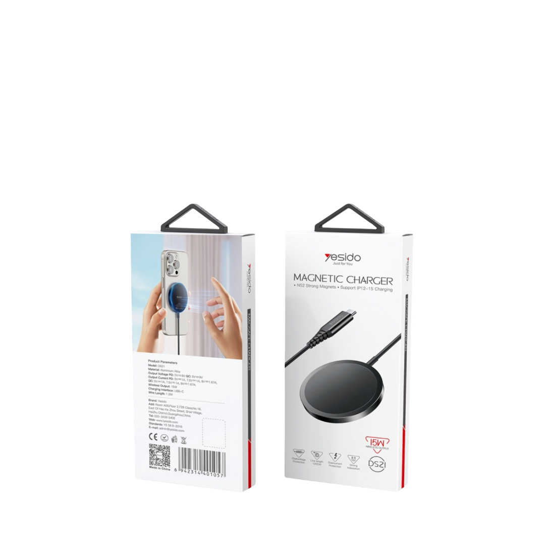 Yesido Magnetic Charger Type C 15W