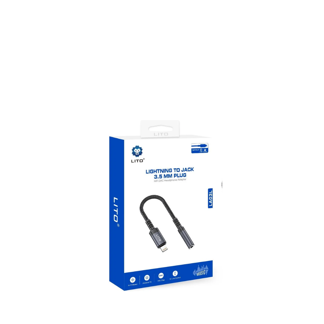 Lito Lightning to Audio Jack 3.5mm