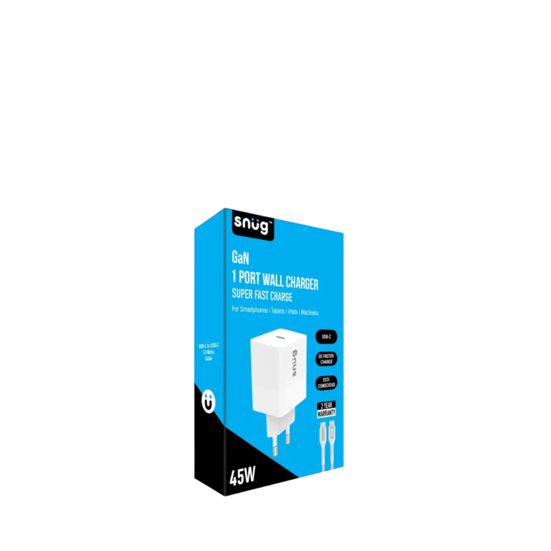 Snug 1 Port PD Wall Charger Adapter 45W