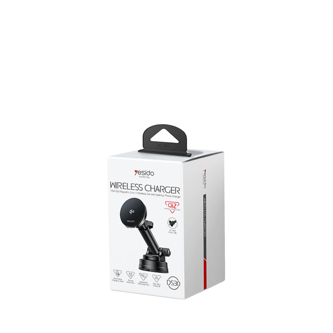 Yesido Wireless Car and Desktop Charger 15W