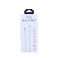 Yesido Dual Type C Cable 60W (120cm)