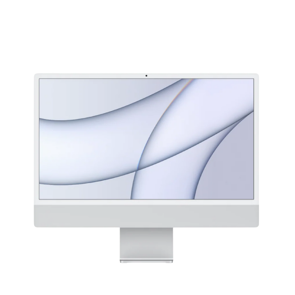 iMac (M1 Chip) 24" 2021 Silver 8GB 256GB SSD + Apple Magic Keyboard & Mouse - (Grade A)